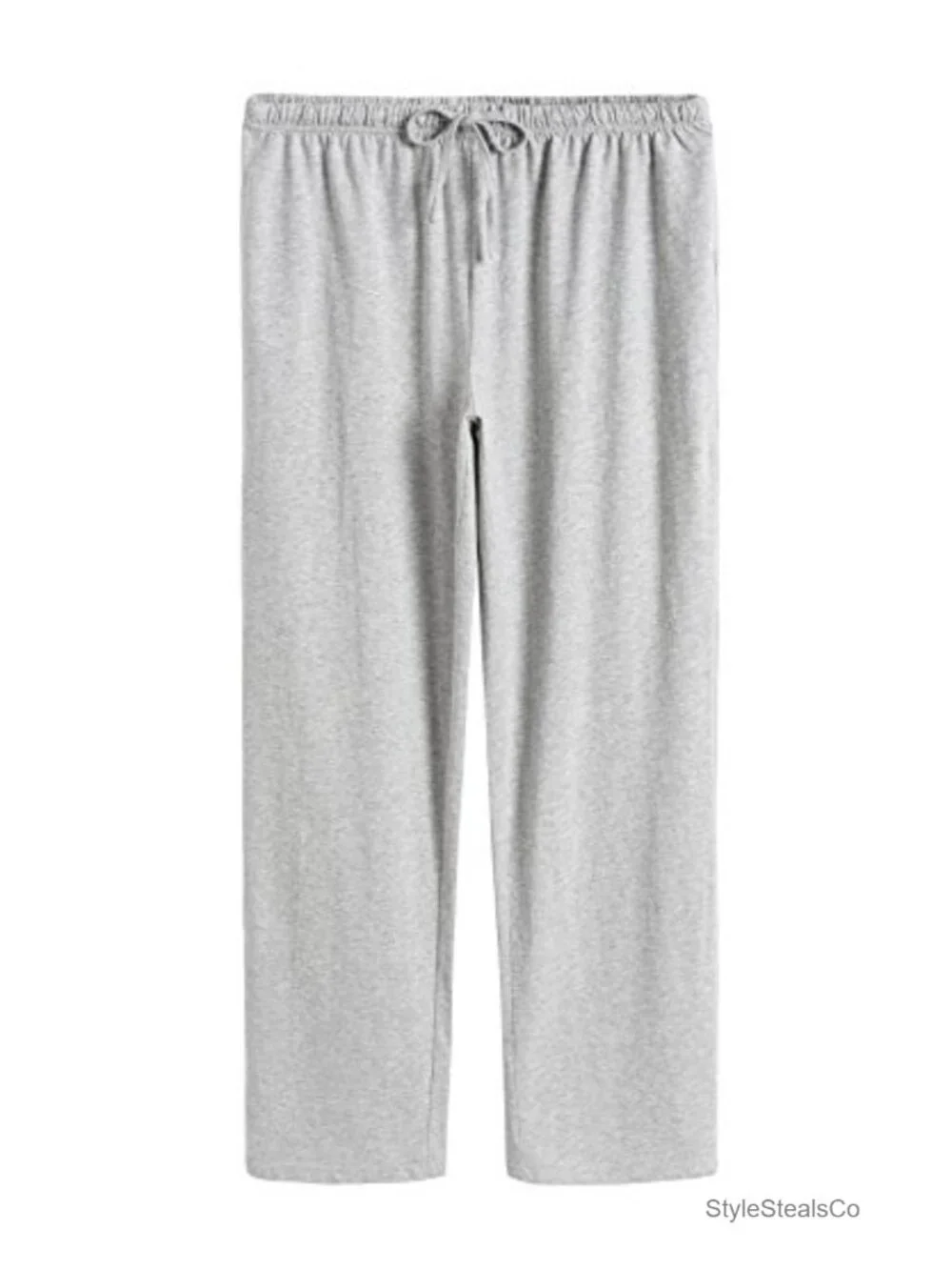 Women's Cotton Pajama Bottoms Straight Leg Drawstring Lounge Pants